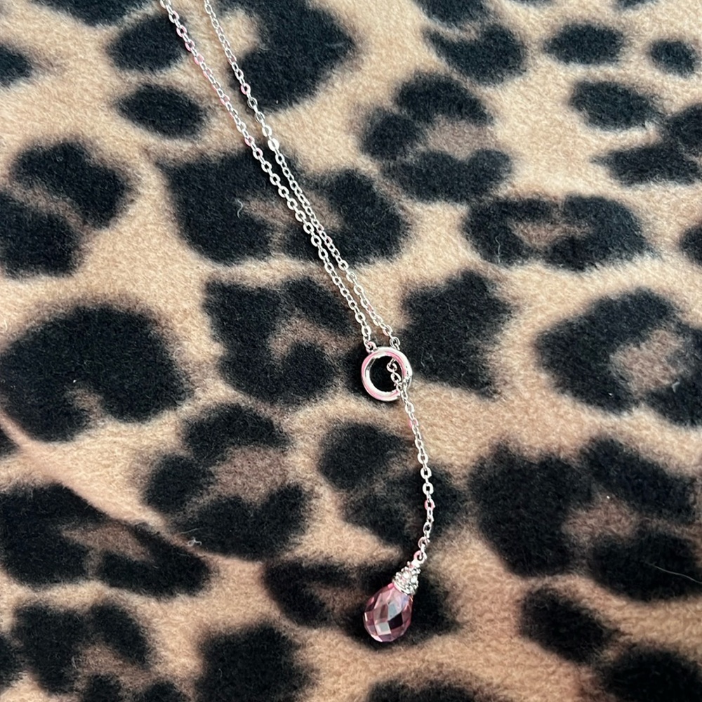 Lia Sophia Pink Necklace